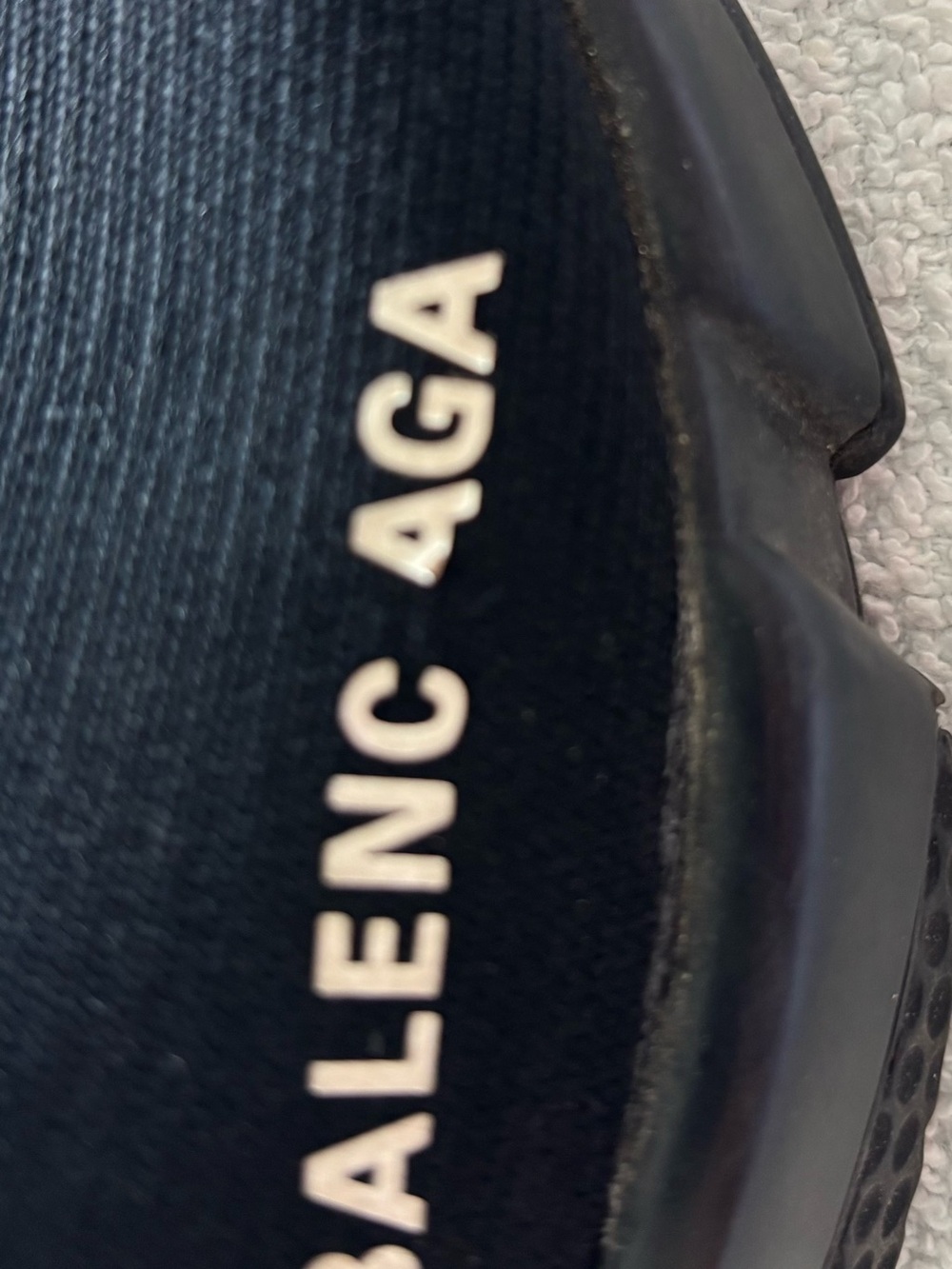 Balenciaga Black Speed 2.0 Sock Sneakers - Picture 6 of 8